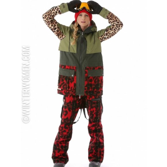 L.A.M.B. X Burton Women’s Johnny Slim Pant XS **NEW** - Picture 3 of 7